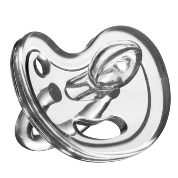 Eco Viking Anatomiczny Smoczek Uspokajający Silimed Tranparent  Wiek 6m+