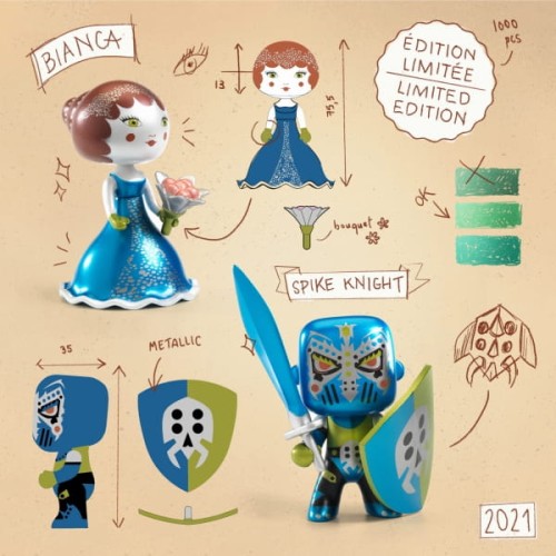 Djeco                               -    Figurka Wojownika Limit Edition Spike Dj06726 - 21