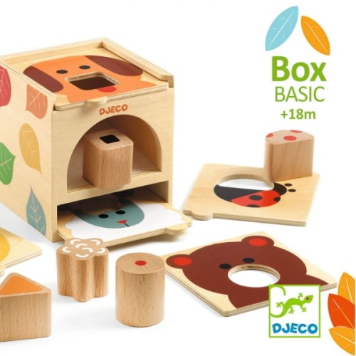 Djeco     -   Drewniany Sorter Box Basic Dj06219