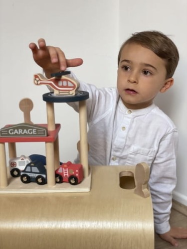 Egmont Toys® - Drewniany Garaż z Samochodami | Egmont Toys®