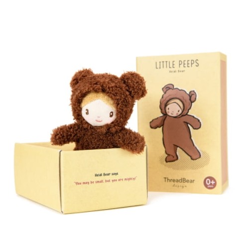 ThreadBear Design - Laleczka w Pudełku  -  Heidi Miś, Threadbear Design