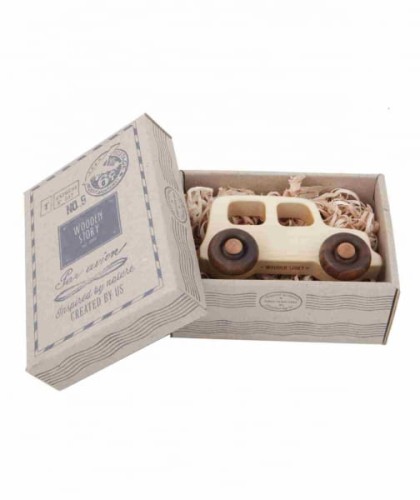 Wooden Story - Drewniana Zabawka na Kółkach Auto Off Road