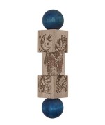 Wooden Story - Drewniana Układanka Obracanka Secret Garden – Kolorowa