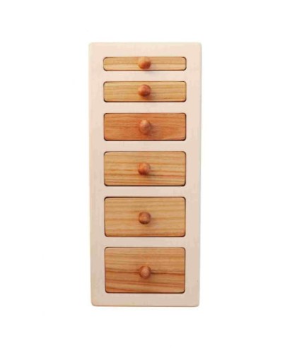 Wooden Story - Drewniana Układanka Puzzle Klocki Szerokie i Wąskie