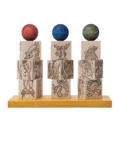 Wooden Story - Układanka Obracanka Dreamland – Kolorowa