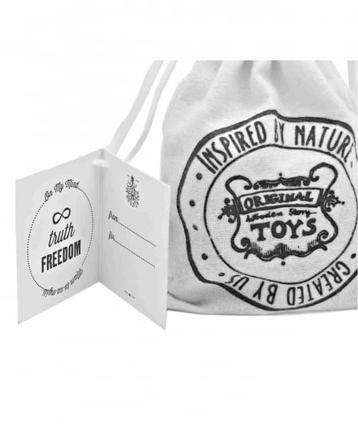 Wooden Story - Klocki Drewniane Mam to na Myśli… Freedom, Truth
