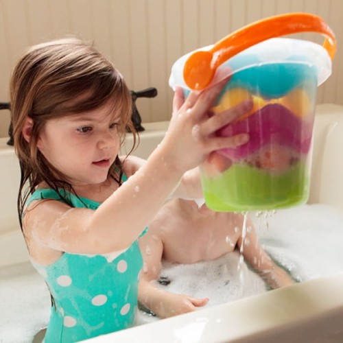 Fat Brain Toys        -        Zabawka Kąpielowa Kumple z Wiaderka Pail Pals