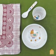 Maison Petit Jour® - Miseczka Dla Dzieci z Melaminy, Seria Farma | Maison Petit Jour®