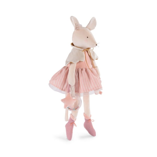 Moulin Roty                     -                       Przytulanka Maskotka Aktywizująca Myszka Mała Szkoła Tańca 667078