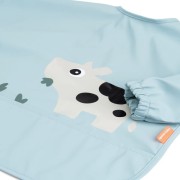Done by Deer - Done by Deer Śliniak z Rękawami 6 - 18m Tiny Farm Blue