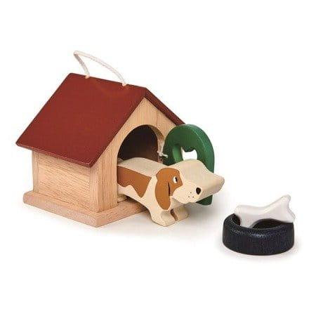 Tender Leaf Toys     -     Drewniane Figurki do Zabawy  -  Pieski