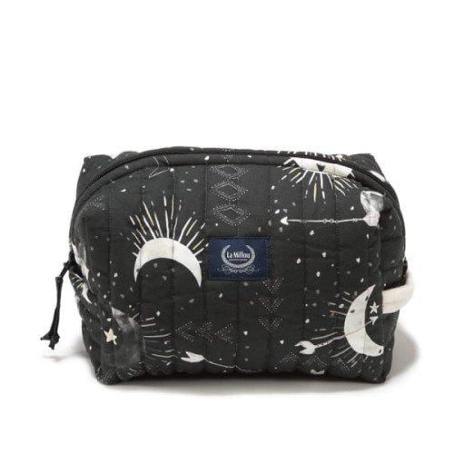 La Millou     -     Kosmetyczka Pikowana mollet -  Dark Luna  -  Rafaello