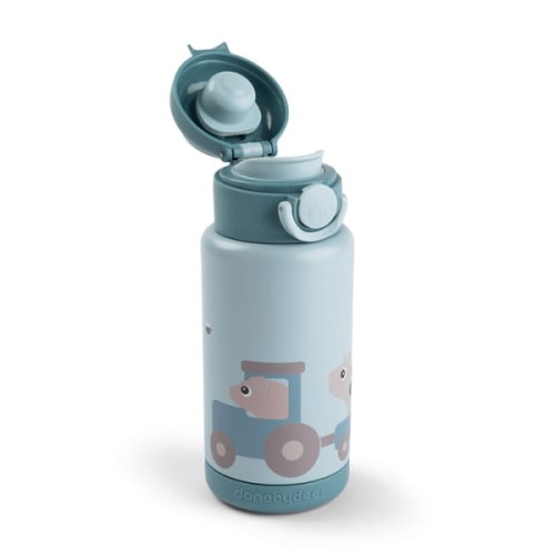 Done by Deer - Done by Deer Butelka Termiczna 340ml Tiny Farm Blue