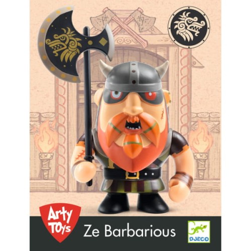 Djeco                               -    Figurka Wojownika  Arty Toys  -  ze Barbarious
