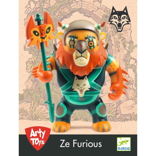 Djeco                                 -      Figurka Wojownika  Arty Toys    -    ze Furious