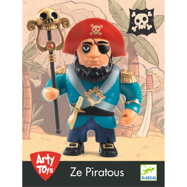 Djeco                                -     Figurka Wojownika  Arty Toys   -   ze Piratous