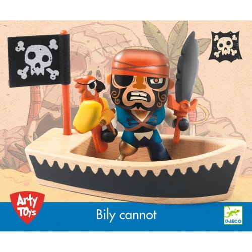 Djeco                                 -     Figurka Arty Toys  -  Billy Cannot z Łódką