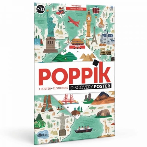 Poppik             -             Wyklejanka  Dookoła Świata