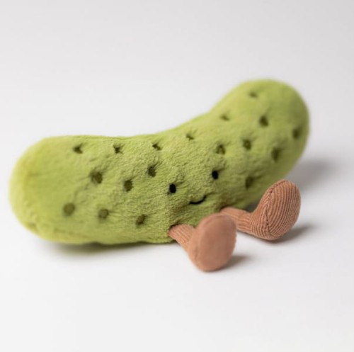 Jellycat  - maskotka Zabawny Ogórek  Korniszony Amuseables Pickle 15 cm