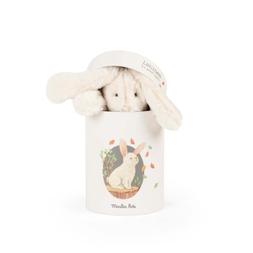 Moulin Roty                     -                       Przytulanka Pluszowy Królik Louison w Ozdobnym Pudełku