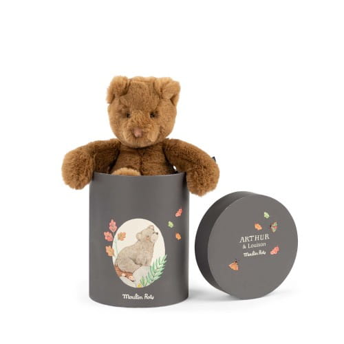 Moulin Roty                      -                        Przytulanka Pluszowy Miś Arthur w Ozdobnym Pudełku