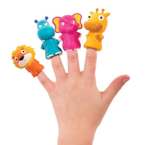 B.toys  -  Pinky Pals Pacynki na Palce  -  Zwierzaki z zoo