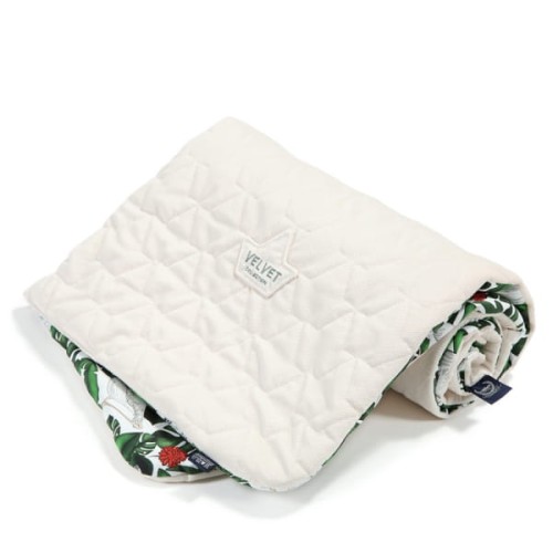 La Millou  -  Velvet Collection  -  Kocyk Średniaka  -  Evergreen Tiger  -  Rafaello