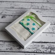 Studio Camphora  -  Duży Bambusowy Ręcznik z Kapturkiem Simple Star