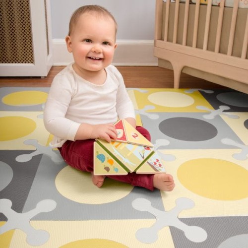 Skip hop  -  Mata Piankowa Playspot Grey/gold