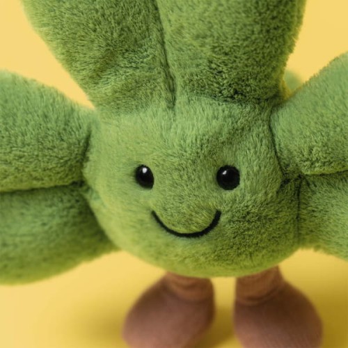 Jellycat  -  Amuseables Siofra Shamrock – Pluszowa Trójlistna Koniczynka 15cm