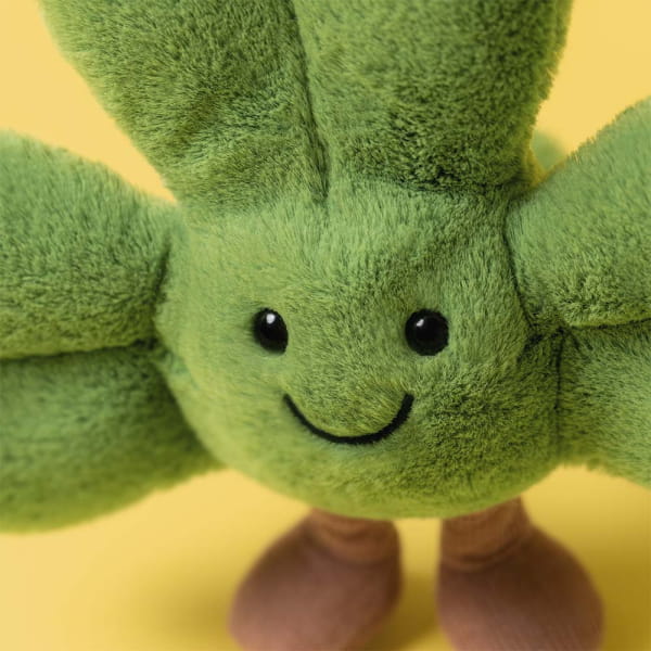 Jellycat  -  Amuseables Siofra Shamrock – Pluszowa Trójlistna Koniczynka 15cm