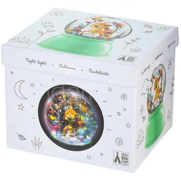 Djeco  -  Lampka Nocna Śnieżna Kula Jelonek Dd03401