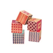 B.toys  -  Drewniane Klocki z Literkami i Obrazkami w Drewnianej Tacy