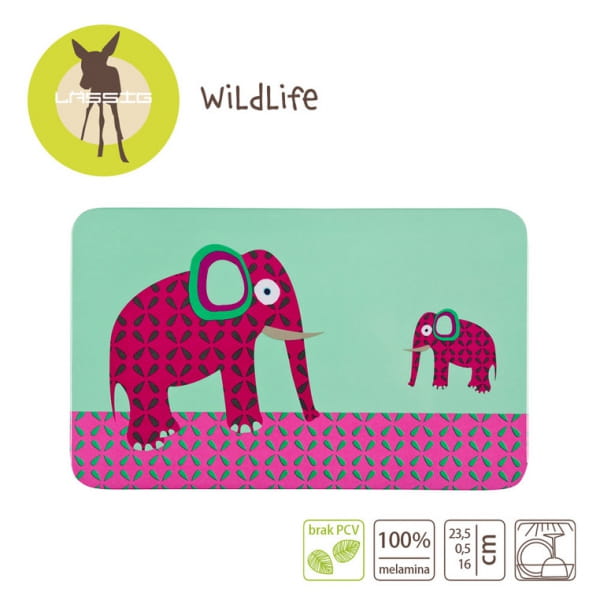 Lassig  -  Deseczka Śniadaniowa Wildlife Słoń