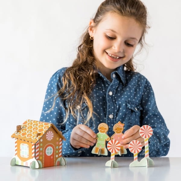 Petit Collage  -  Puzzle Przestrzenne Domek 3d