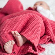 Color Stories  -  Kocyk Cotton Classic  -  Malina