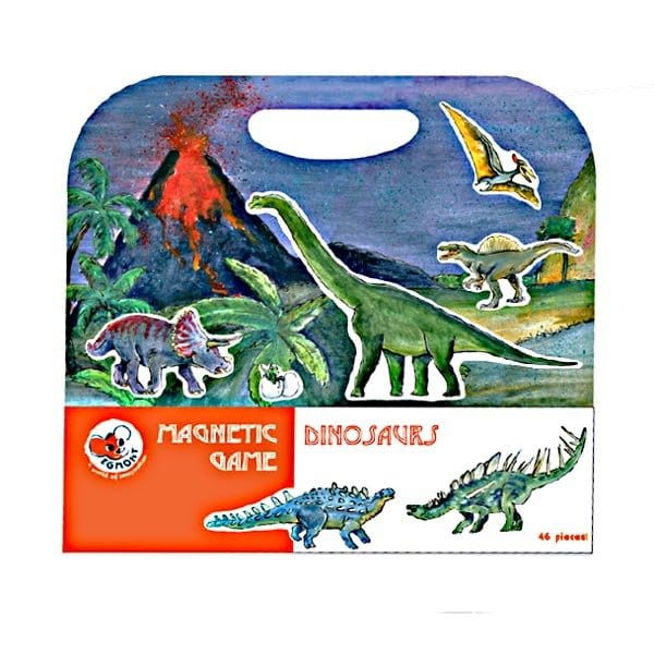 Egmont Toys  -  Układanka, Gra Magnetyczna  -  Dinozaury