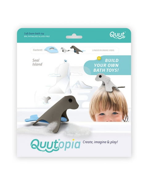 Quut  -  Zestaw Puzzli Piankowych 3d Quutopia Foki