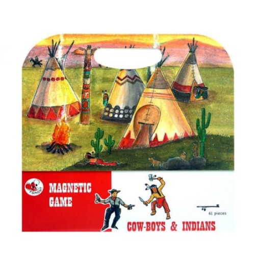 Egmont Toys® - Układanka, Gra Magnetyczna, Kowboje i Indianie | Egmont Toys®