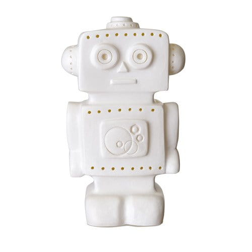 Egmont Toys® - Lampka Nocna Led, Robot, Biała | Egmont Toys®