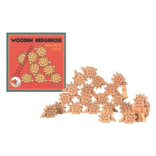 Egmont Toys® - Drewniana Gra Zręcznościowa, Równoważnia Jeżyki | Egmont Toys®
