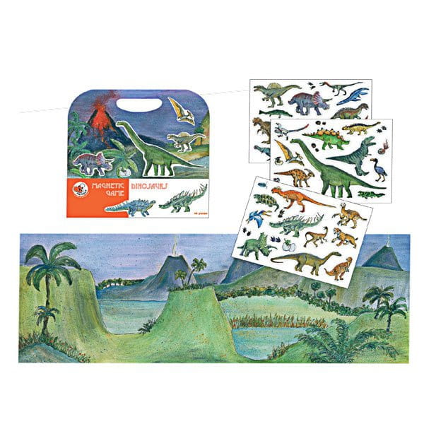 Egmont Toys  -  Układanka, Gra Magnetyczna  -  Dinozaury