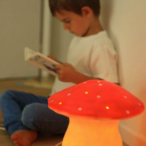 Egmont Toys® - Lampka Nocna Led, Grzybek Duży, Czerwony | Egmont Toys®
