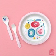 Maison Petit Jour® - Talerz fi 18 cm Dla Małych Dzieci, Seria Tutti Frutti | Maison Petit Jour®