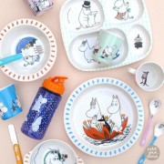 Petit Jour Paris® - Talerz z Melaminy fi 21 cm Dla Dzieci, Muminki | Petit Jour Paris®