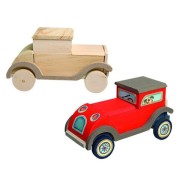 Egmont Toys® - Drewniany Samochód do Złożenia i Pomalowania | Egmont Toys®
