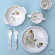Petit Jour Paris® - Zestaw Naczyń i Sztućców Dla Dziecka, 5 El., Ernest i Celestyna | Petit Jour Paris®
