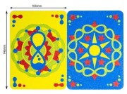 Sabbiarelli  -  Magiczny Piasek do Kolorowania, Pocket Kit, Mandala, 5l+