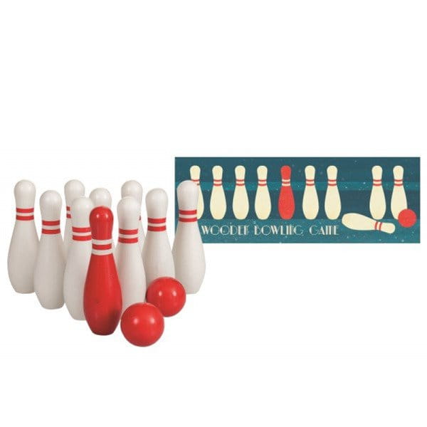 Egmont Toys® - Gra Drewniana, Kręgle do Zabawy Dla Dzieci | Egmont Toys®
