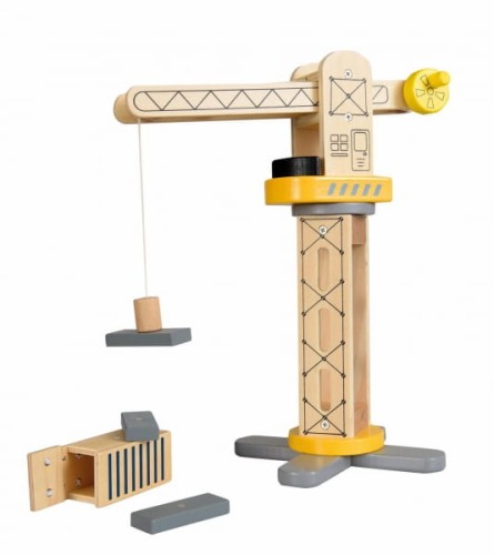 Egmont Toys® - Egmont Toys Drewniany Dźwig